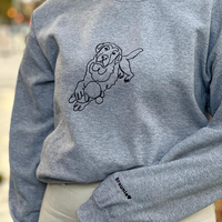 Custom Embroidered Sweater