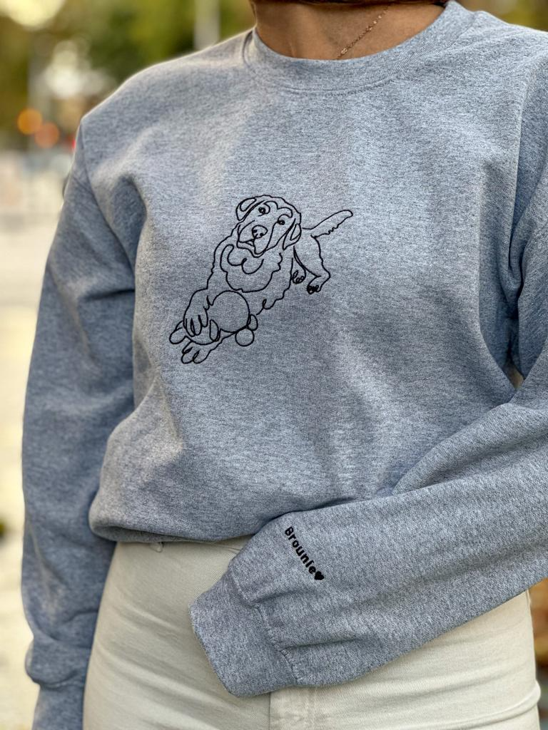 Custom Embroidered Sweater